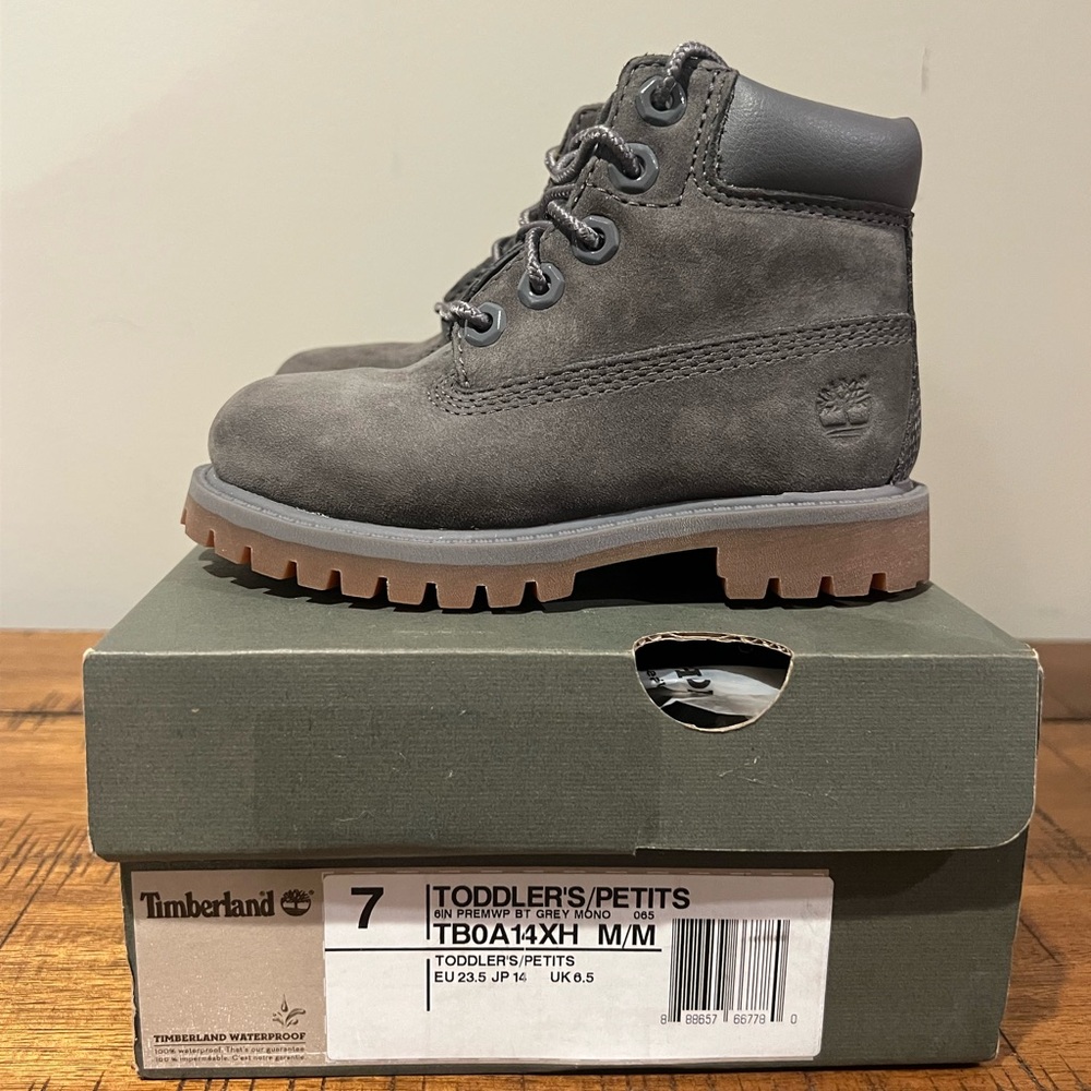 Timberland Toddler's Gray Boots